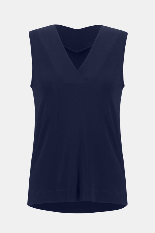 Haut sans manches en tricot soyeux Joseph Ribkoff #241239