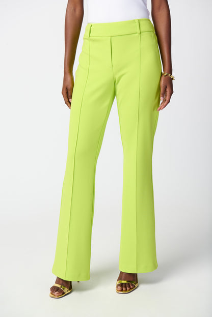 Flared pull-on scuba crepe pants Joseph Ribkoff #241248