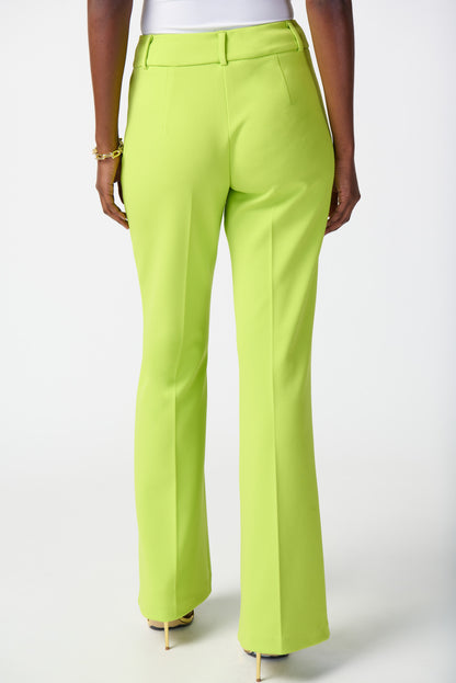 Flared pull-on scuba crepe pants Joseph Ribkoff #241248