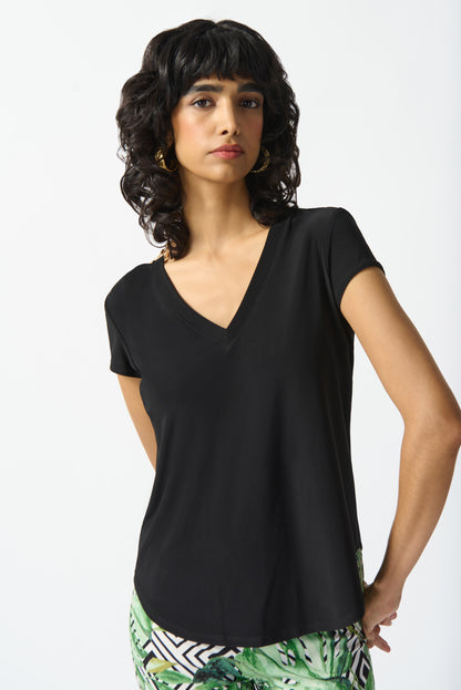 Joseph Ribkoff Silky Knit Boxy Top #242217