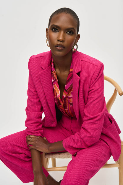 Fitted Corduroy Jacket by Joseph Ribkoff #243218