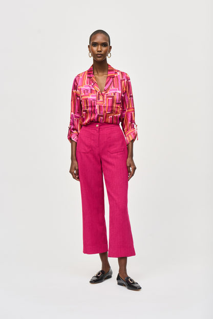Pantalon-culotte en velours côtelé, par Joseph Ribkoff #243295