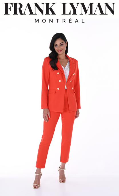 Pantalon orange vif de Frank Lyman #246179