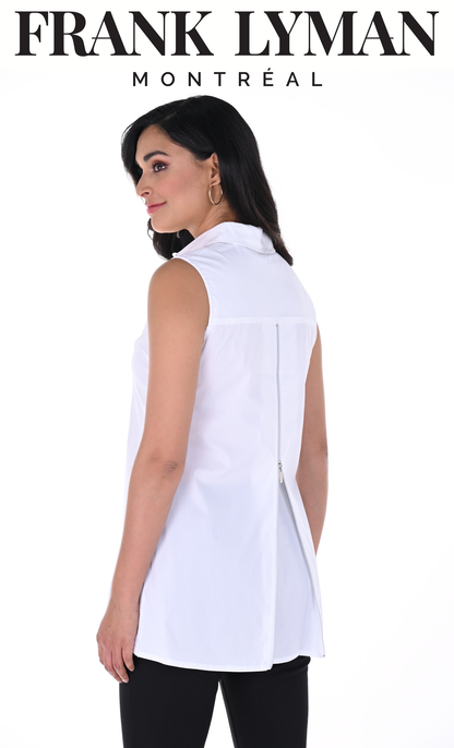 Chemisier sans manche / Camisole blanche de Frank Lyman #246269U