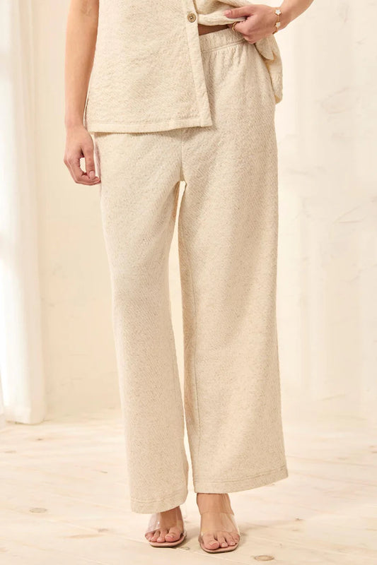 Pantalon canvas à enfiler à jambe légèrement évasée – Tribal #2495O-8427