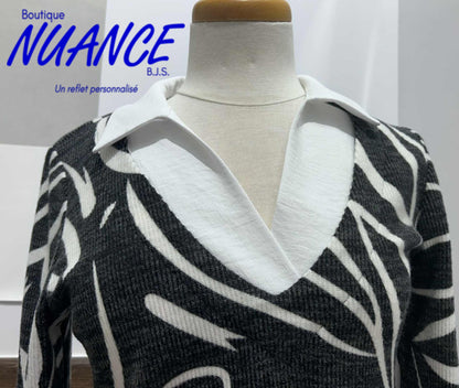 Fusion Florale Élégante – Le Haut Crystal #25-6760