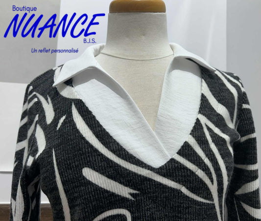 Fusion Florale Élégante – Le Haut Crystal #25-6760