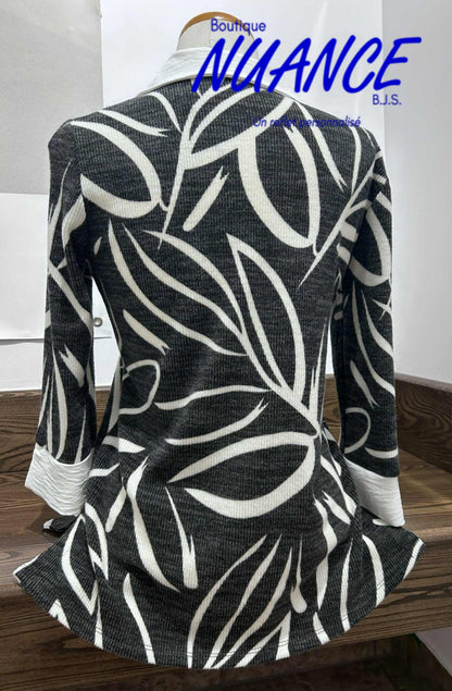 Fusion Florale Élégante – Le Haut Crystal #25-6760