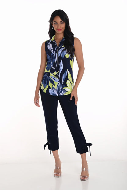 Pull-on Capri with Ankle Buckle, by Frank Lyman #251021