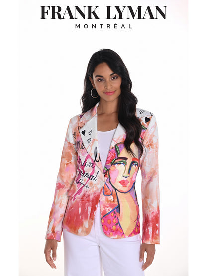 Art & Audace – Le Blazer Œuvre d’Art Frank Lyman #251565