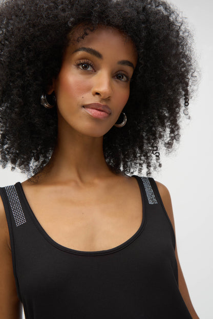 Joseph Ribkoff Sleeveless Jersey Straight Top #252132