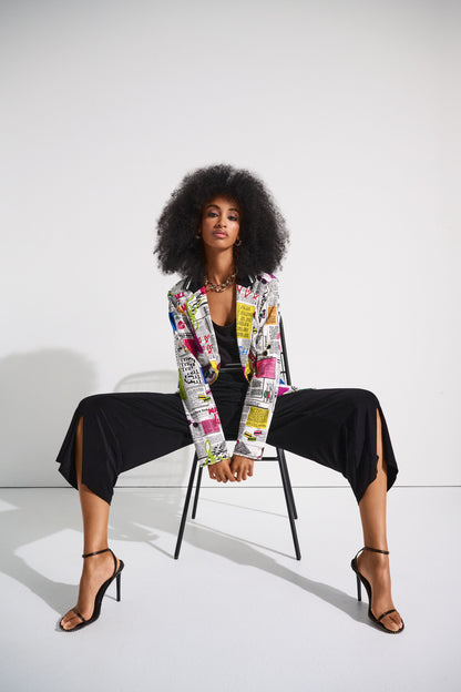 Silky Knit Pull-On Culotte Pants - Joseph Ribkoff #252153