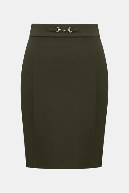 Élégance Avocat - La Jupe en Tricot Joseph Ribkoff #253035