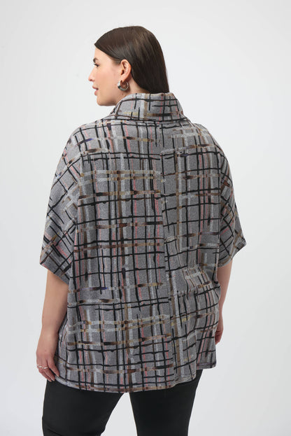 Harmonie Carrelée - Le Haut Boxy Joseph Ribkoff #253058