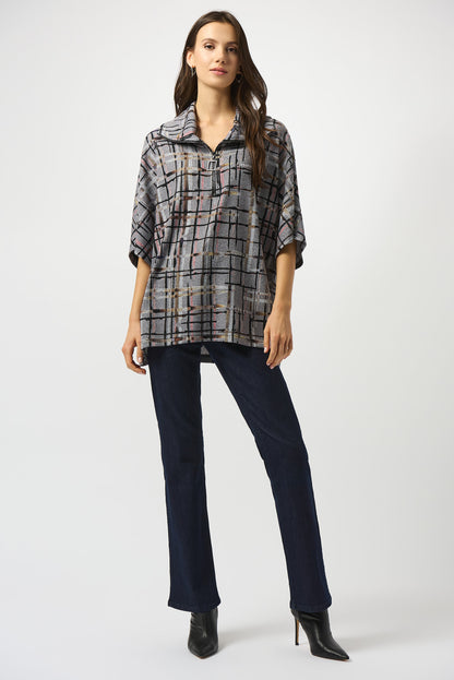 Harmonie Carrelée - Le Haut Boxy Joseph Ribkoff #253058