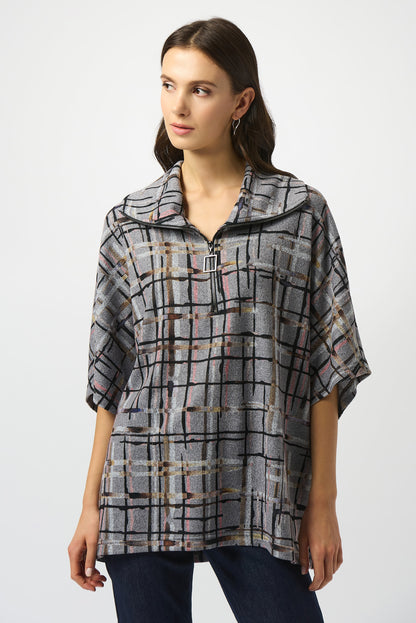 Harmonie Carrelée - Le Haut Boxy Joseph Ribkoff #253058