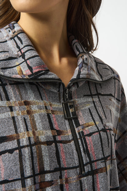 Harmonie Carrelée - Le Haut Boxy Joseph Ribkoff #253058