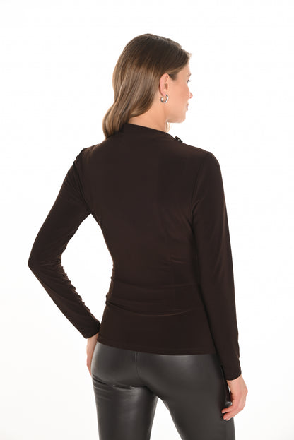 Sublime Mocha Charm – The Frank Lyman Top #253060