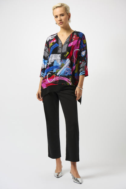 Modernity Reinvented - The Joseph Ribkoff Tunic Top #253113