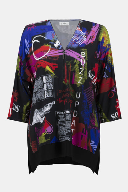 Modernity Reinvented - The Joseph Ribkoff Tunic Top #253113