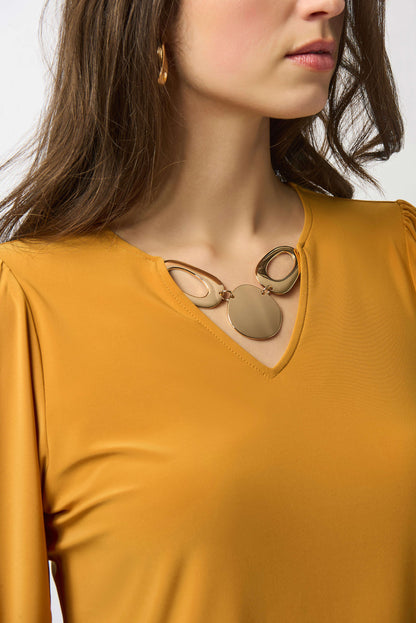 L’Éclat Doré Canadien - Le Haut Joseph Ribkoff #253117