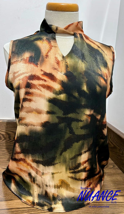 Fougère Zébrée Chic - Le Haut Frank Lyman # 253201