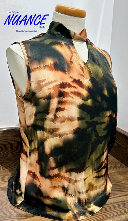 Fougère Zébrée Chic - Le Haut Frank Lyman # 253201