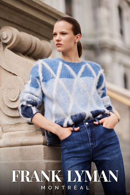 L’Indispensable Bleu – Le Jeans Frank Lyman Élégant #254923