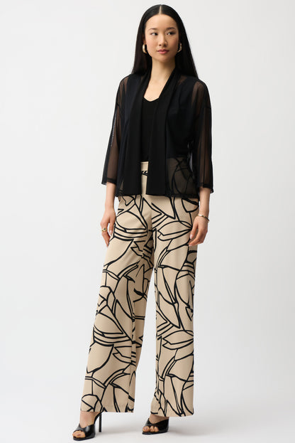 Veste Drapée en Maille Fine – Élégance Aérienne signée Joseph Ribkoff #261204