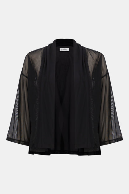 Veste Drapée en Maille Fine – Élégance Aérienne signée Joseph Ribkoff #261204