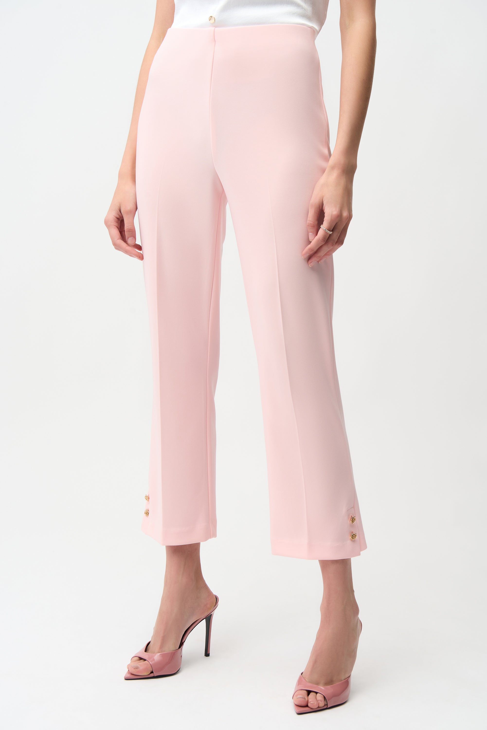 pink_rose Dewy Elegance – The Joseph Ribkoff Trousers #261254 – Boutique
