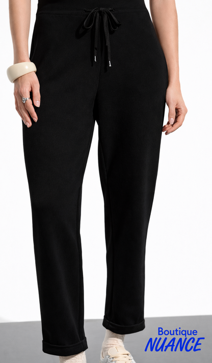 Pantalon jogger à enfiler avec cordon de serrage à la taille - Joseph Ribkoff #261606