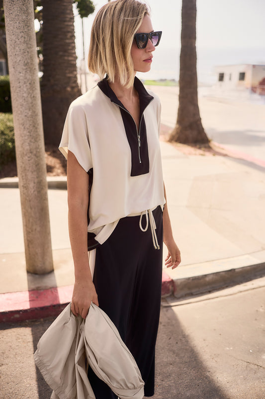 Haut à Fermeture Éclair – Le Tricot Soyeux Joseph Ribkoff #261611