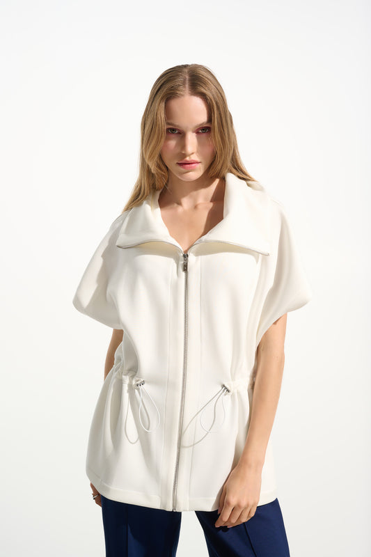 Blouson boxy avec cordon de serrage - Joseph Ribkoff #261638