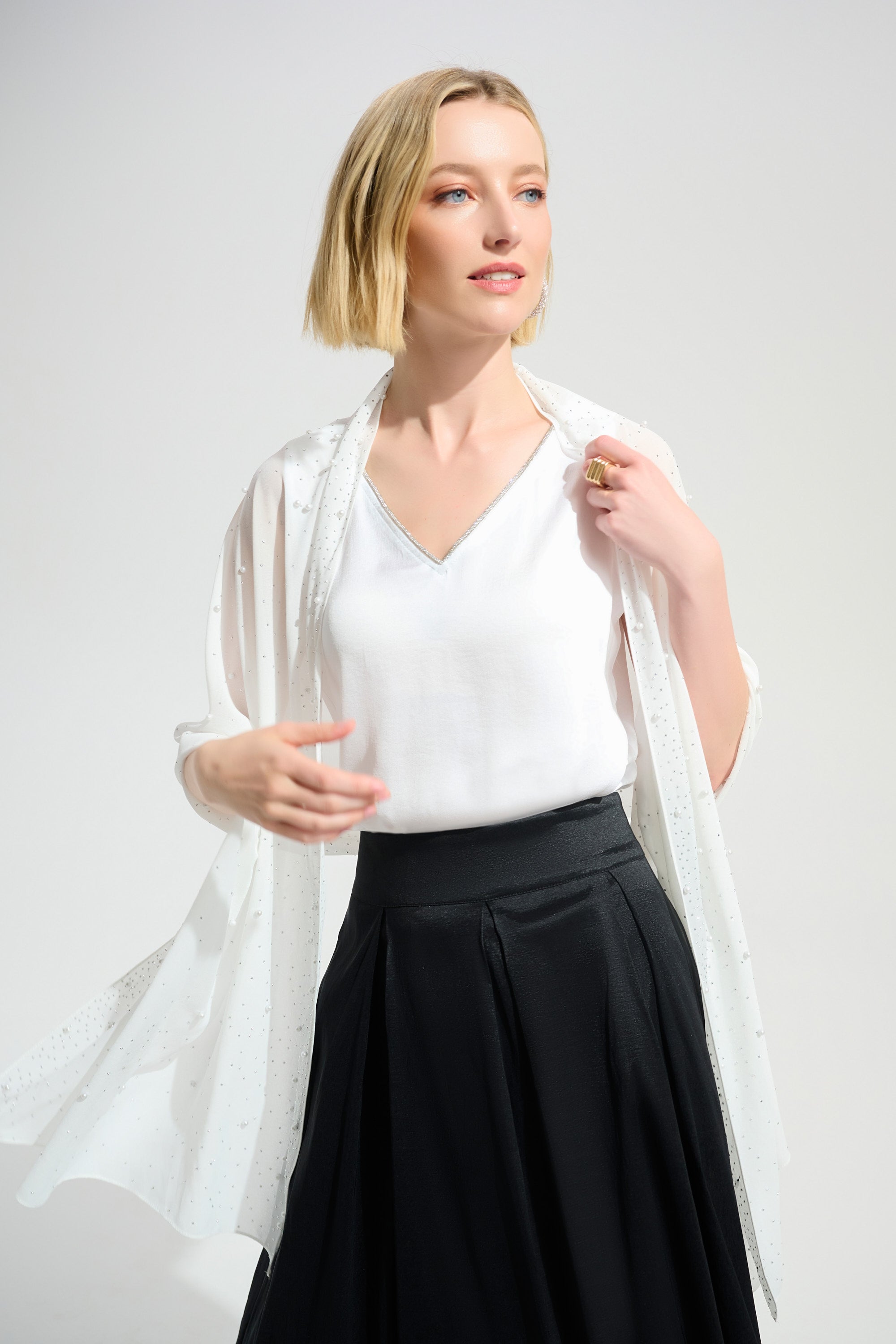 Elegant Sparkle – Joseph Ribkoff Scarf #261755