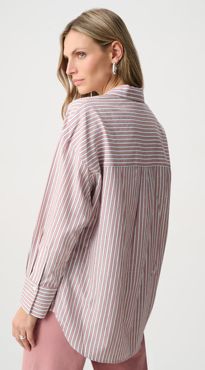 Blouse boxy en Tencel à rayures - Joseph Ribkoff  #261931F26