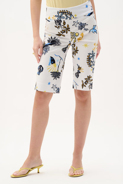 Shorts bermuda à imprimé en millennium - Joseph Ribkoff #262228