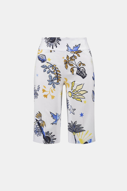 Shorts bermuda à imprimé en millennium - Joseph Ribkoff #262228