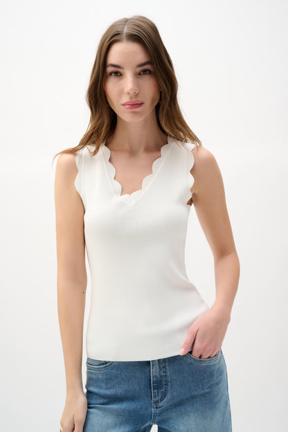 Débardeur ajusté en tricot de viscose - Joseph Ribkoff #262924