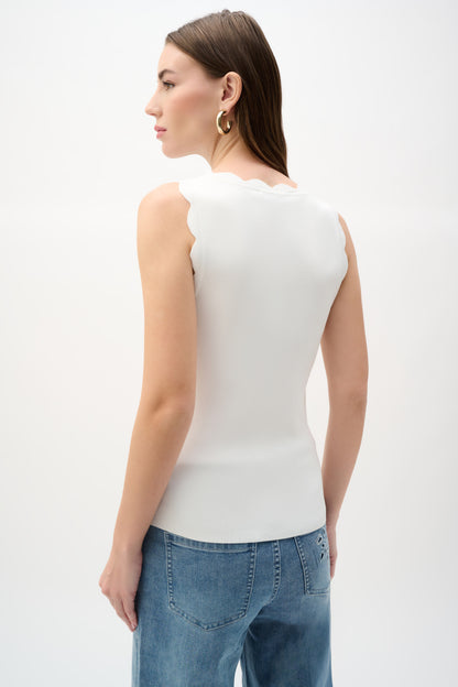 Débardeur ajusté en tricot de viscose - Joseph Ribkoff #262924