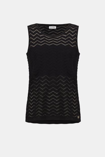 Tunique décontractée à motif chevrons - Joseph Ribkoff #262932