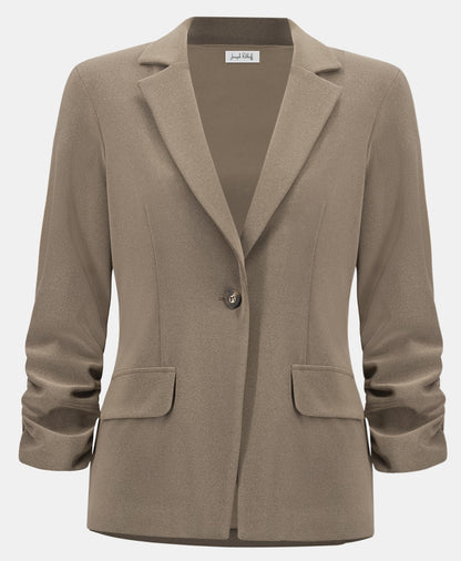 Silky Knit Blend Straight Jacket - Joseph Ribkoff #263144