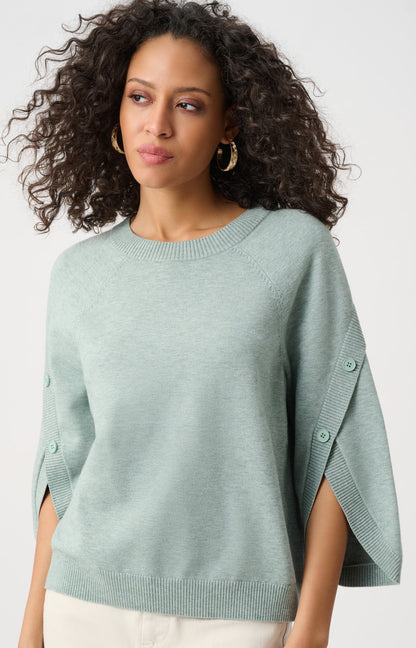Tricot en viscose et nylon brossé à manches tulipe - Joseph Ribkoff #263935