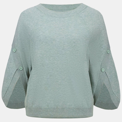 Tricot en viscose et nylon brossé à manches tulipe - Joseph Ribkoff #263935