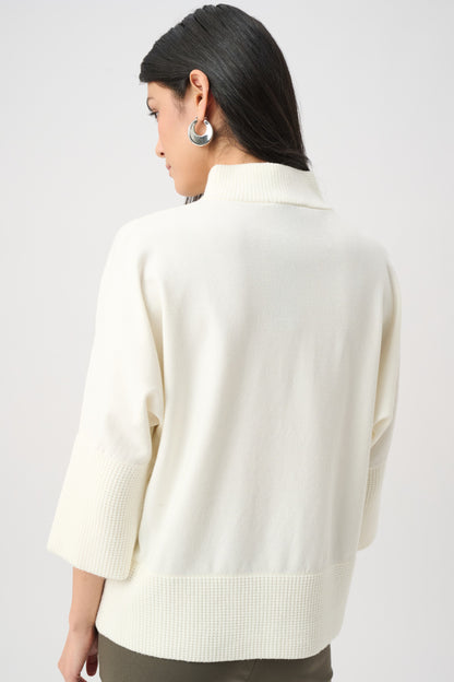 Funnel Neck Brushed Viscose/Nylon Knit - Joseph Ribkoff #263937