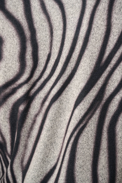 Haut en tissu à mailles de style pull à imprimé animal - Joseph Ribkoff #264207