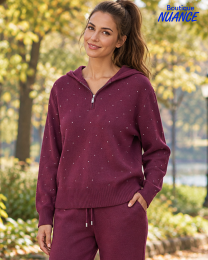 Embellished Hoodie - Joseph Ribkoff #264618