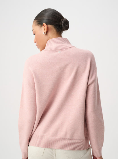 Turtleneck knit with embellishments - Joseph Ribkoff #264934