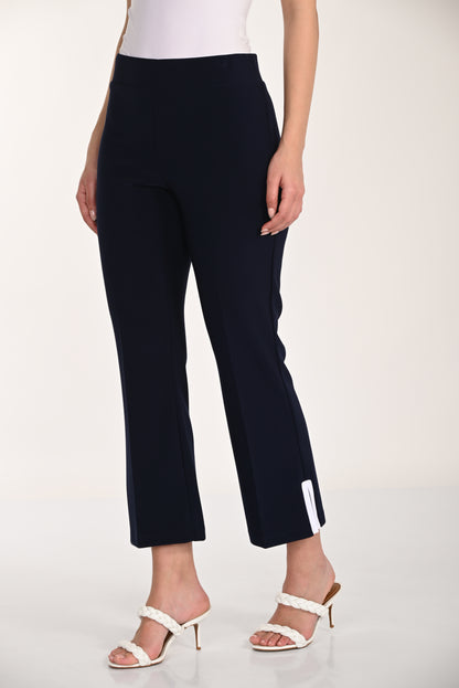 Navy Elegance – The Frank Lyman Contrast Trousers #266011