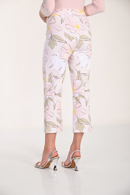 Floral Pull-On Trousers – Frank Lyman #266156